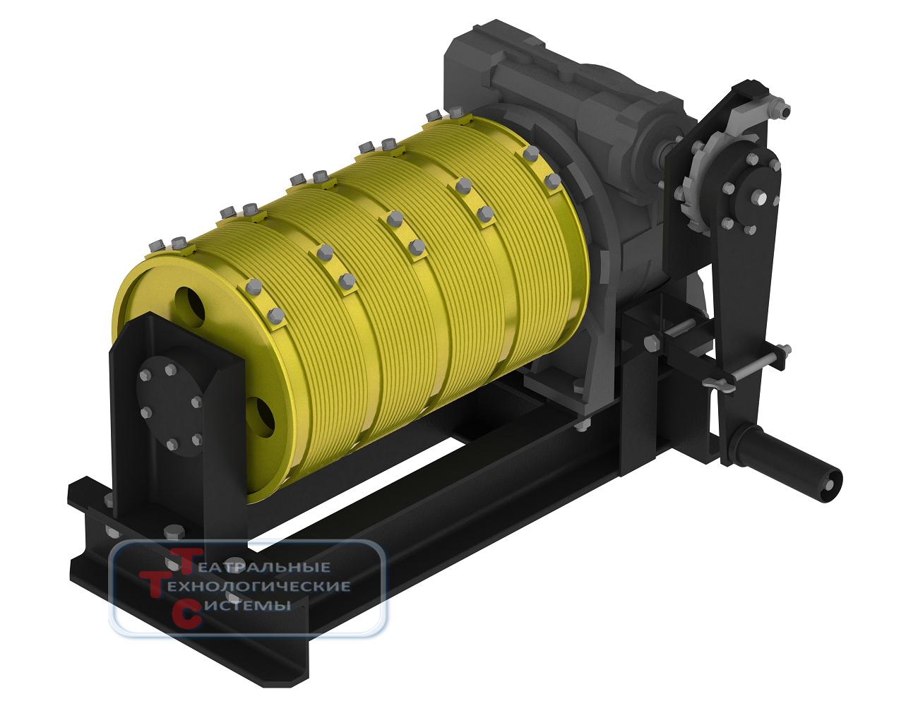 Лебедки театральные с ручным приводом
